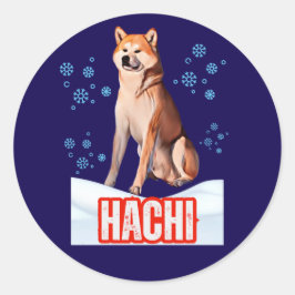 ADESIVO REDONDO HACHIKO