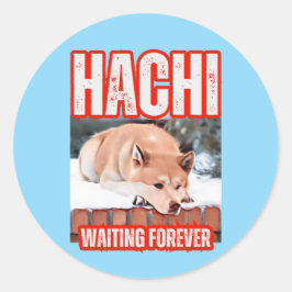 ADESIVO REDONDO HACHIKO