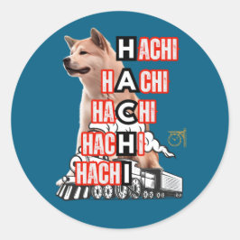 ADESIVO REDONDO HACHIKO