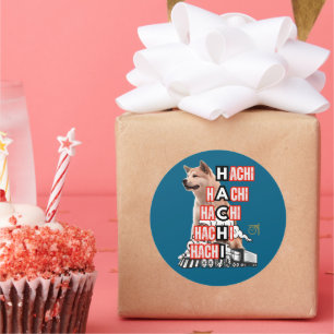 ADESIVO REDONDO HACHIKO