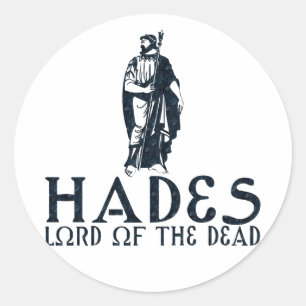 Adesivo Redondo Hades