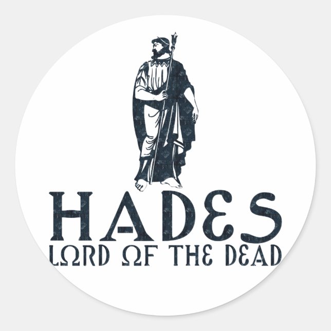 Adesivo Redondo Hades (Frente)