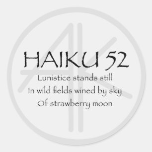 ADESIVO REDONDO HAIKU 52