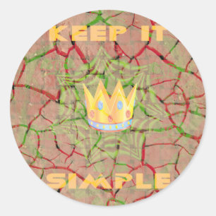 Adesivo Redondo Hakuna matata