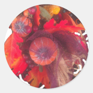 Adesivo Redondo Hakuna Matata Pumkin especial do Gift Fruta Basket