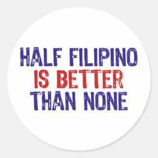 Adesivo Redondo Half Filipino