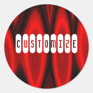 Adesivo Redondo Hall of Flame - Modelo