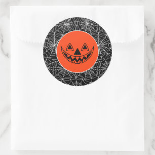 Adesivo Redondo Halloween