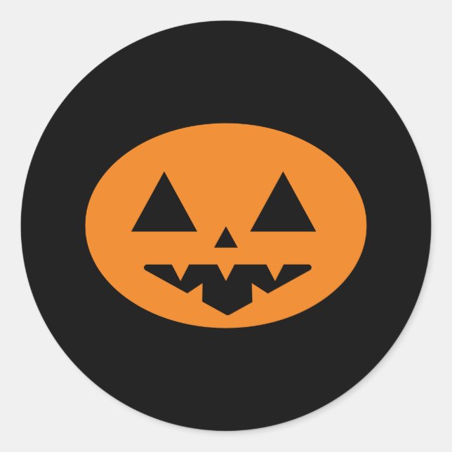 Adesivo Redondo Halloween (Frente)