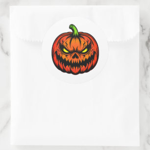 Adesivo Redondo Halloween