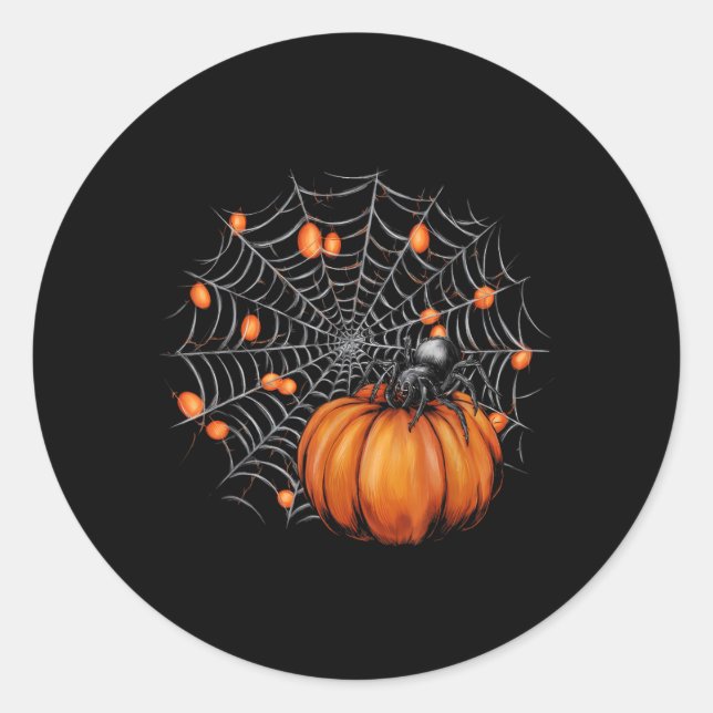 Adesivo Redondo Halloween (Frente)