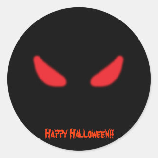 Adesivo Redondo Halloween