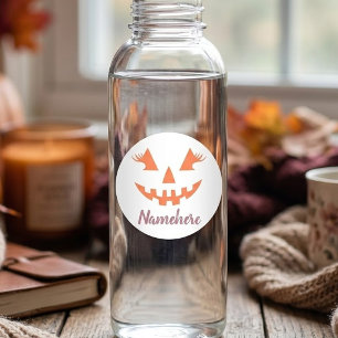 Adesivo Redondo Halloween da Girly Jack O Lanterna Pumpkin Persona