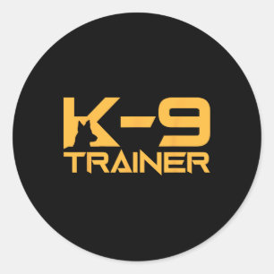 Adesivo Redondo Halloween de Segurança da Polícia do Manipulador d