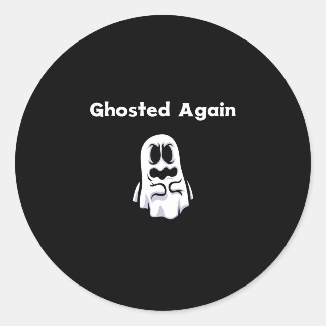 Adesivo Redondo Halloween - Fantasia Novamente (Frente)