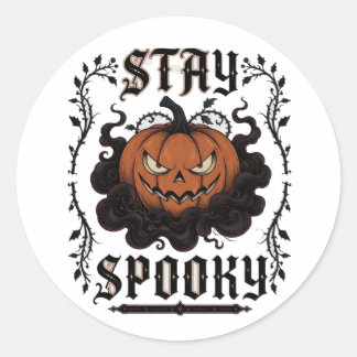 Adesivo Redondo halloween, halloween sacola, presente halloween, s