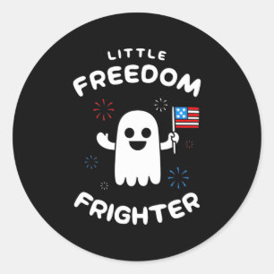 Adesivo Redondo Halloween Little Freedom Frithor