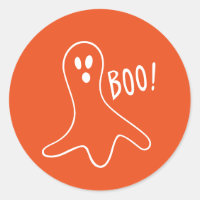 Halloween Orange Scary Ghost 4Jimmy