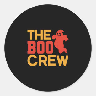 Adesivo Redondo Halloween The Boo Crew