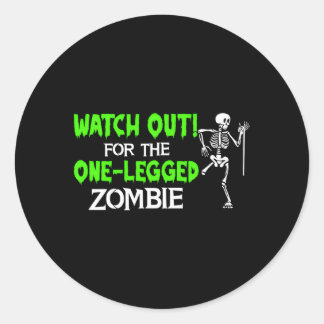 Adesivo Redondo Halloween Wheeldish Ampu Humor Statet