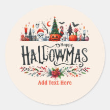 Hallowmas Halloween Mashup de Natal