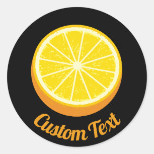 Adesivo Redondo Halve Orange