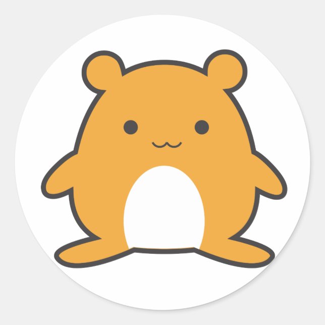 Adesivo Redondo Hammie (Frente)