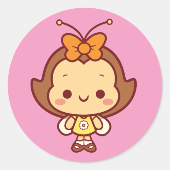 Adesivo Redondo Hana Stickers (Frente)