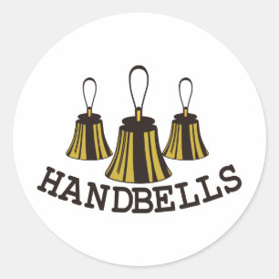 Adesivo Redondo Handbells