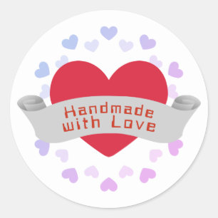 Adesivo Redondo Handmade