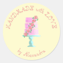 HANDMADE com LOVE de camada personalizada Clássica