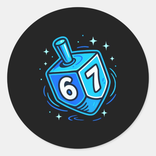 Adesivo Redondo Hanukkah 67 Meme Chanukah Jewish Men Women Kids  (Frente)