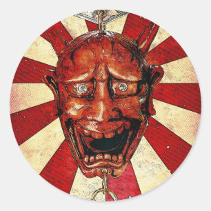 Adesivo Redondo Hanya Sticker