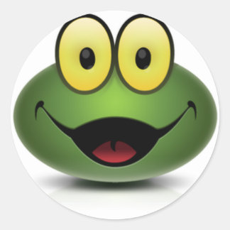 Adesivo Redondo Happy