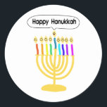 Adesivo Redondo Happy Channukah Menora / Chanukia<br><div class="desc">hanuka,  hanuka,  hanukah,  hanukah,  hanukah,  hanukah,  hanukkah,  chanuka,  canukah,  chanukah,  canukah,  canukkah,  chanukkah chanukia,  chanukia,  hanukia,  menora,  mennora,  feriado menorra,  feriados,  jedesejo,  judaísmo,  "feliz anukkah",  rosto feliz",  candelabro, </div>