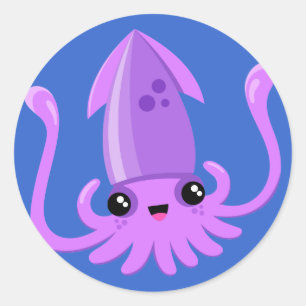 Adesivo Redondo Happy Ika