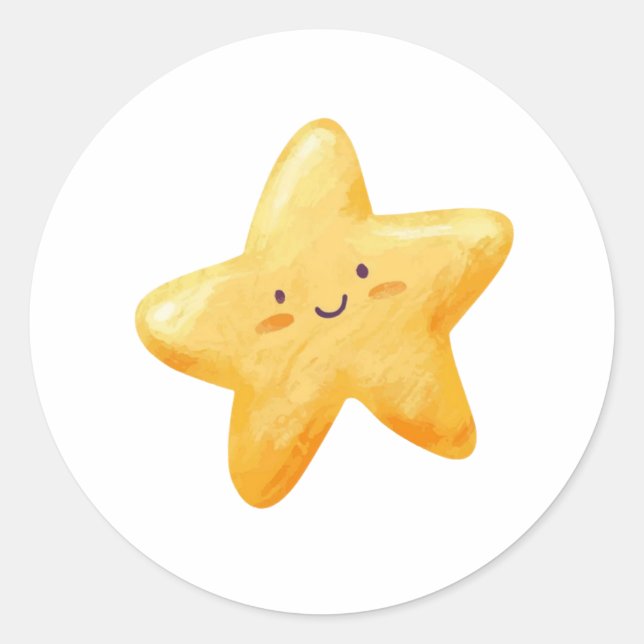 Adesivo Redondo happy new year  (Frente)