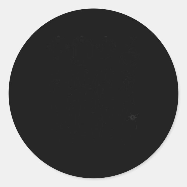 Adesivo Redondo Happy New Year 2026 Fireworks  (Frente)