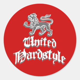 Adesivo Redondo Hardstyle unido