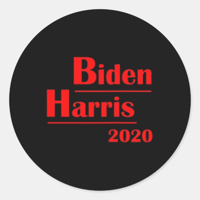 Adesivo Redondo Harris 2020 5 (Frente)