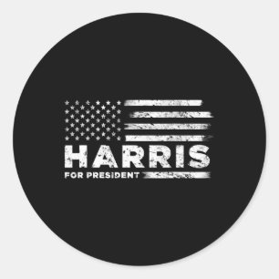 Adesivo Redondo Harris 2020 Para O Presidente Liberal Democrata2