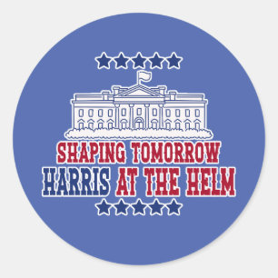 Adesivo Redondo Harris na Helm - Vote em Interesse