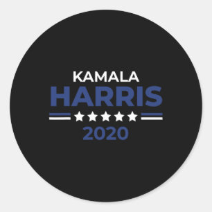 Adesivo Redondo Harris Shirt Presidente 2020 Campanha 2