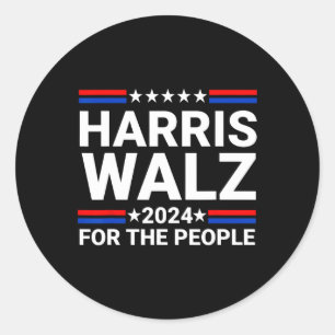 Adesivo Redondo Harris Tim WAlzheimer Waltz 4