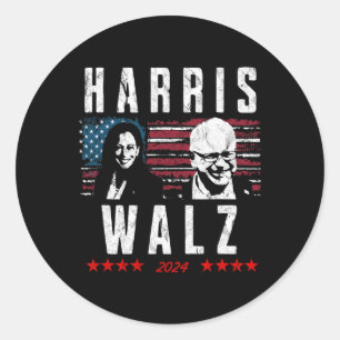 Adesivo Redondo Harris Tim WAlzheimer Waltz 5