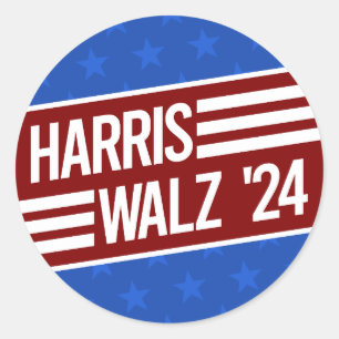 Adesivo Redondo Harris Walz