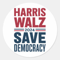 Harris Walz Salva a Democracia
