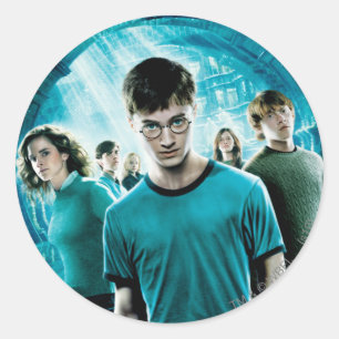 Adesivo Redondo HARRY POTTER E A ORDEM DO PHOENIX™ Blue