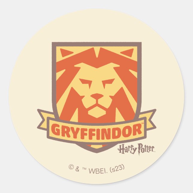 Adesivo Redondo HARRY POTTER™ | FFINDOR™ Crest. Mágica de Verão (Frente)