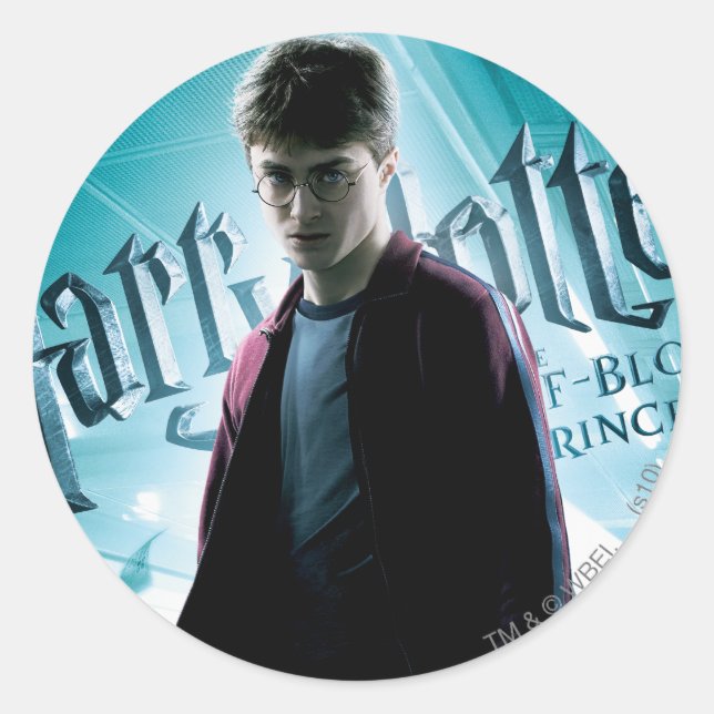 Adesivo Redondo Harry Potter HPE6 2 (Frente)